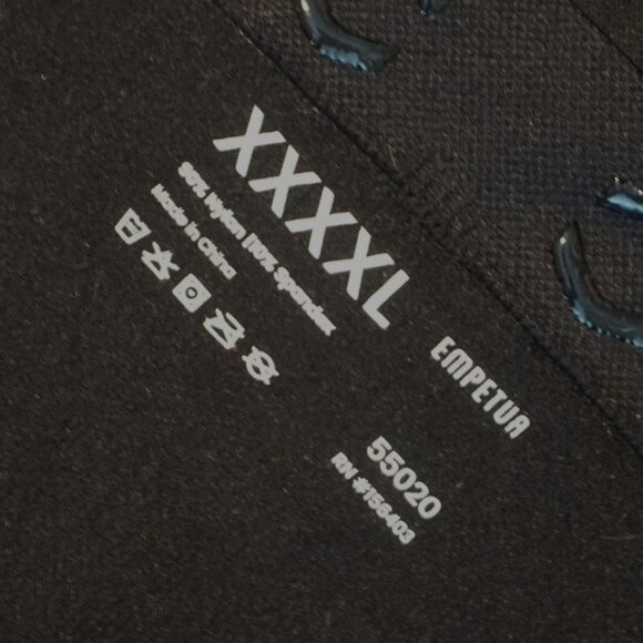 mpetua Shapermint Black High Waisted Shaper Short Size XXXXL - Picture 5 of 5